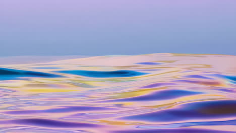 abstract colorful liquid waves