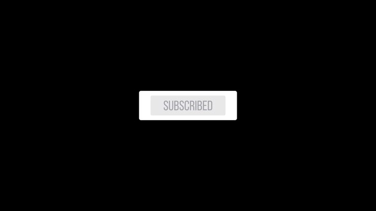 Animated Mouse Clicking Subscribe Button and Notification Bell
