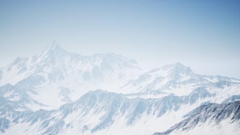 arctic mountains in northern norway