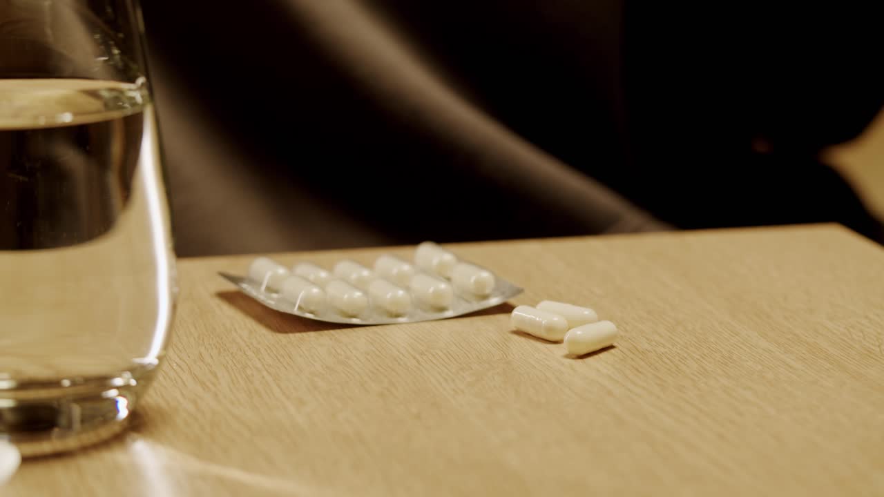 물과 함께 약을 복용하는 것