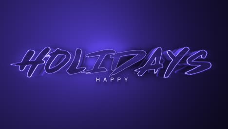 Futuristic-Happy-Holidays-in-neon-blue-exciting-celebration-in-modern-font