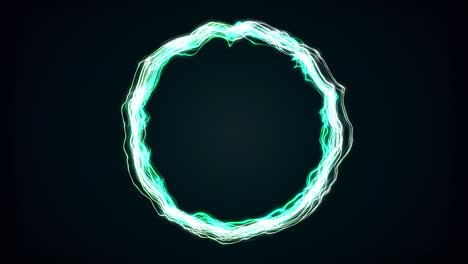 anillo de partículas de fondo 4k