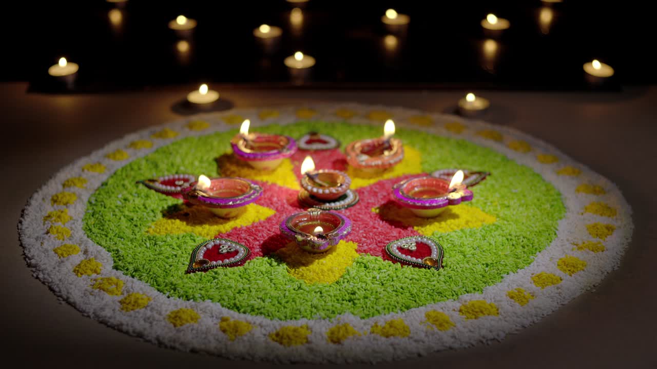 Diwali is a festival of lights celebrations by Hindus , Jains, Sikhs and some Buddhists