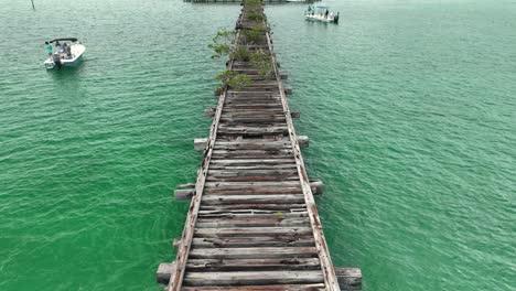 old railroad swing bridge near boca grande sandbar