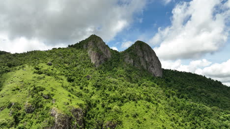 mountain at cayey puerto rico on a sunny