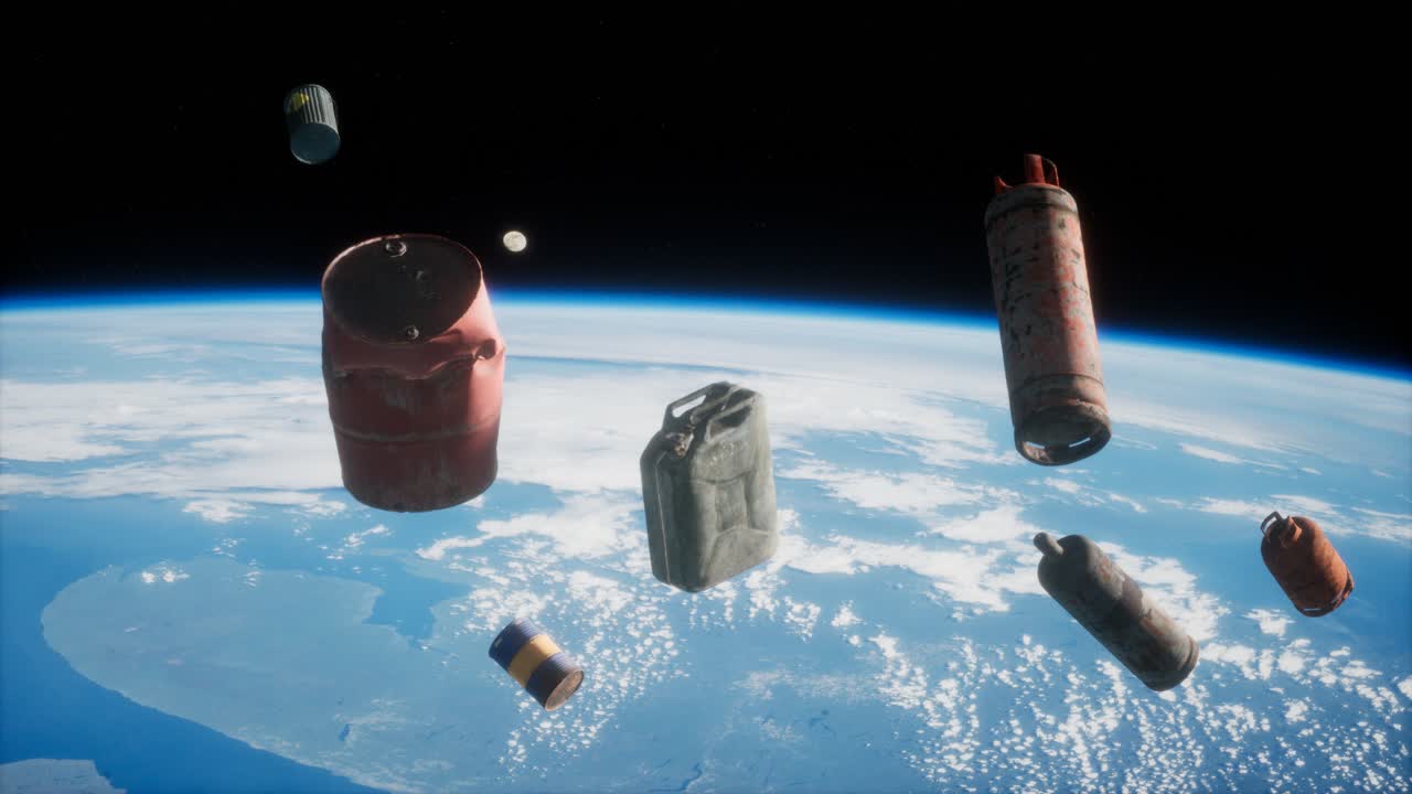 지구와 우주 대기의 오염