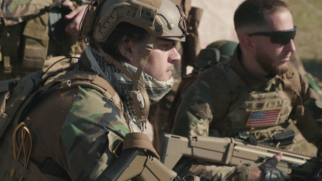 Intelligence Crops On Military Operation