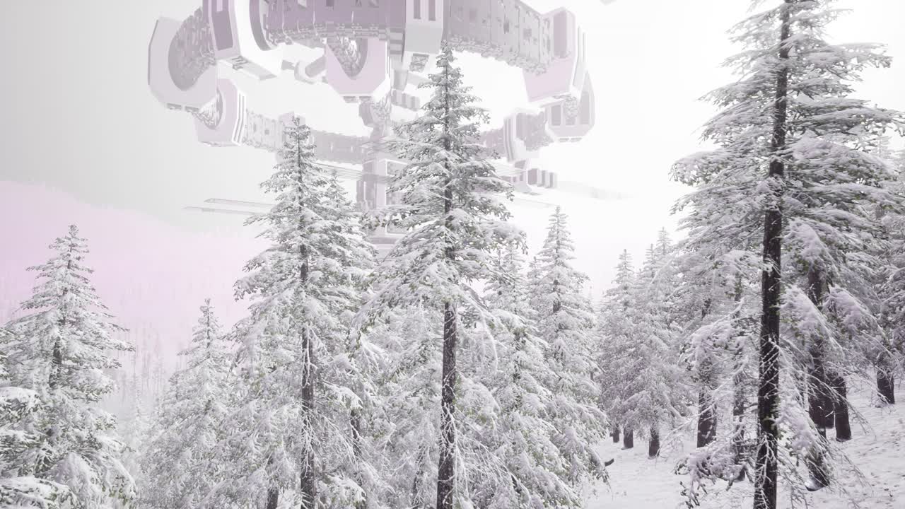 ovni alienígena en la tierra