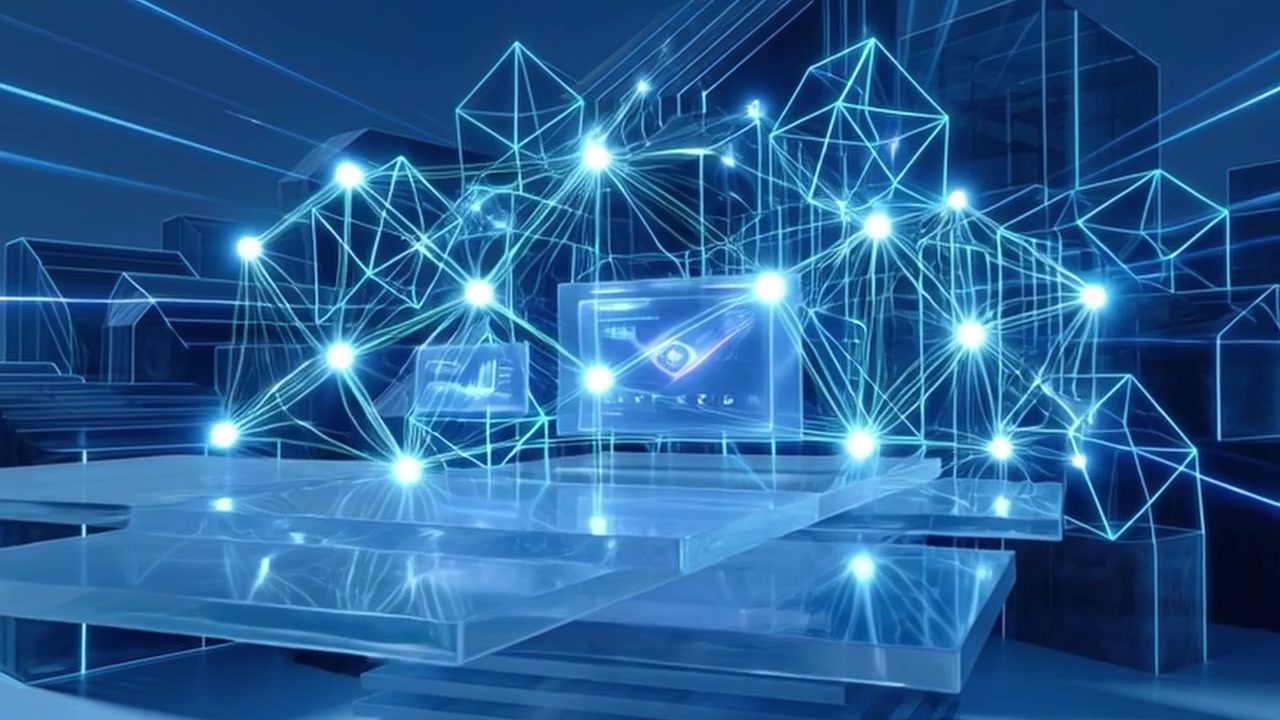 Digital netværksforbindelse og visualisering af dataoverførsel
