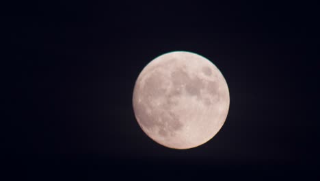 Vollmond-Am-Nachthimmel.-Luna.-Universum