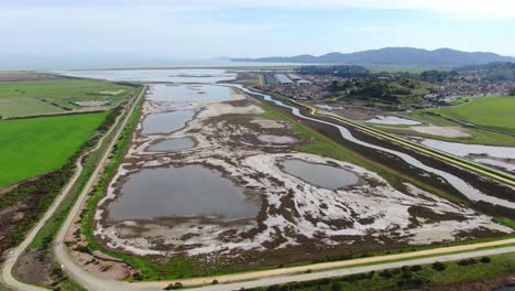 Drone-through-Nature's-Magnificent-Marshlands-and-Wetlands-Near-Hiking-Trails