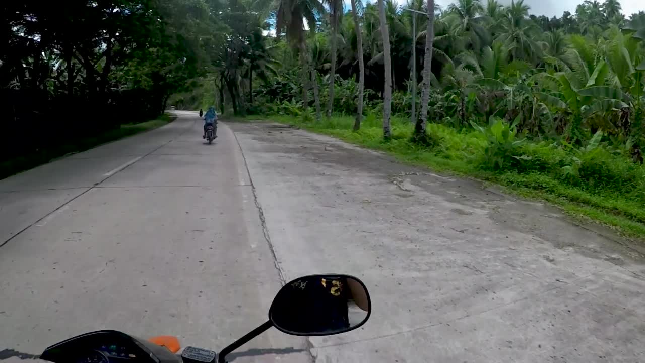 катание на мотоцикле на острове сиаргао