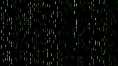 animation data storm flashing streams of data
