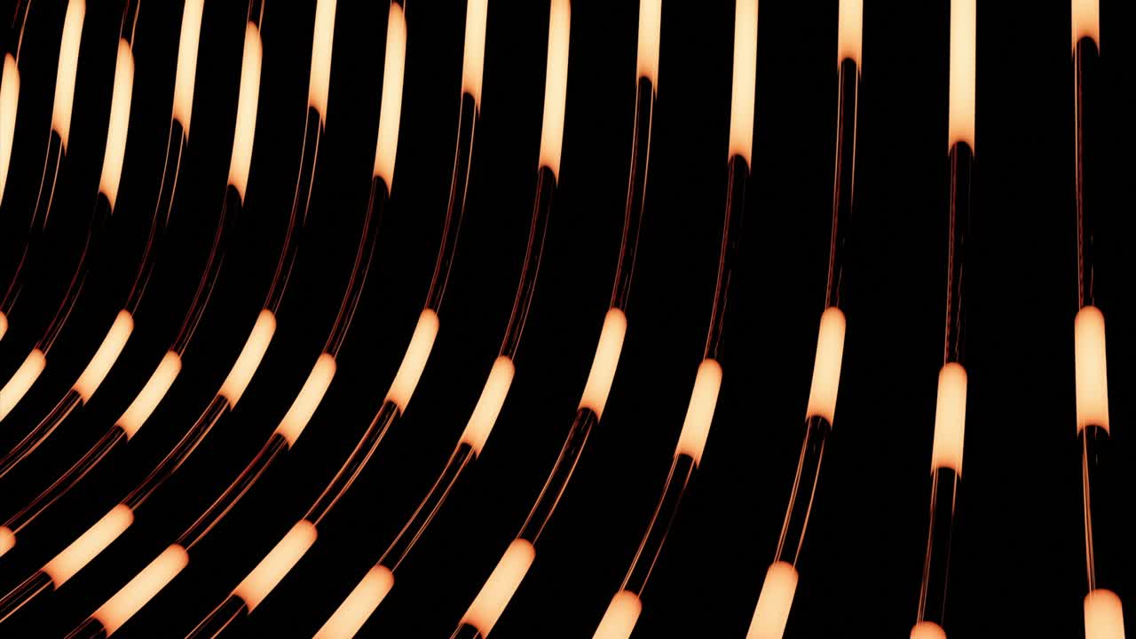 Abstract Glowing Lines in Dark Background