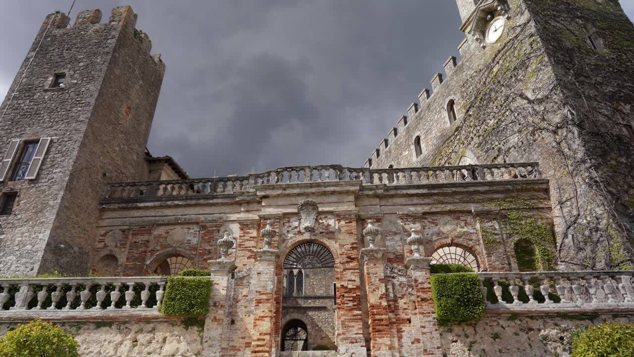 Ancient European Castle Exterior