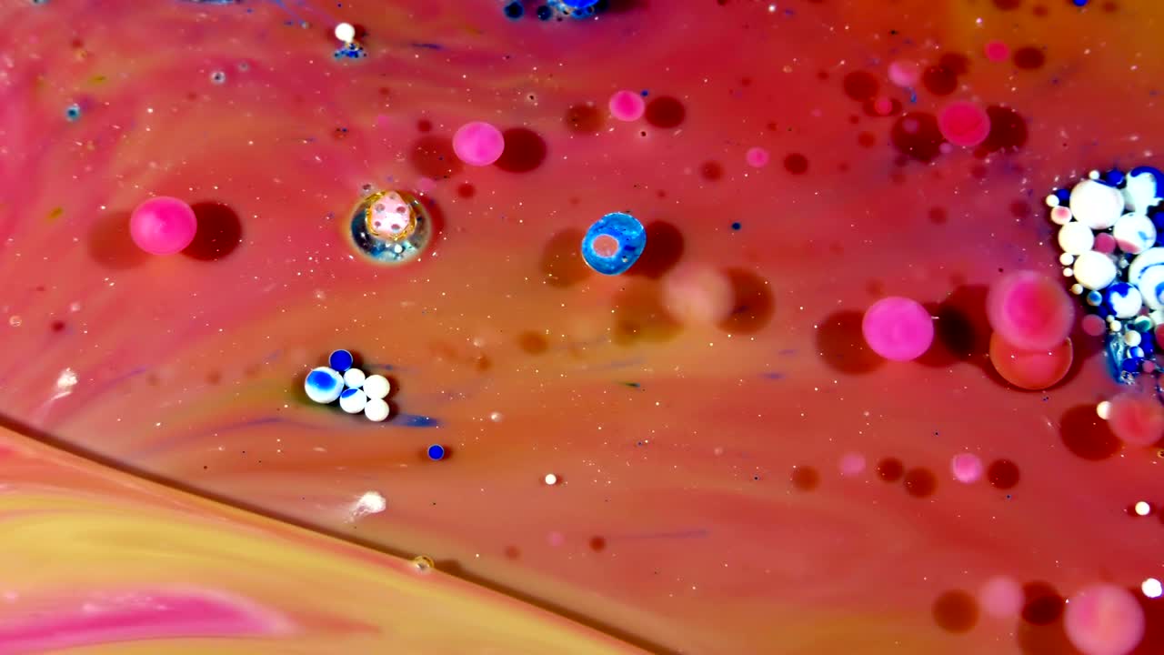 pintura de tinta de arte explotan difusión en la esfera