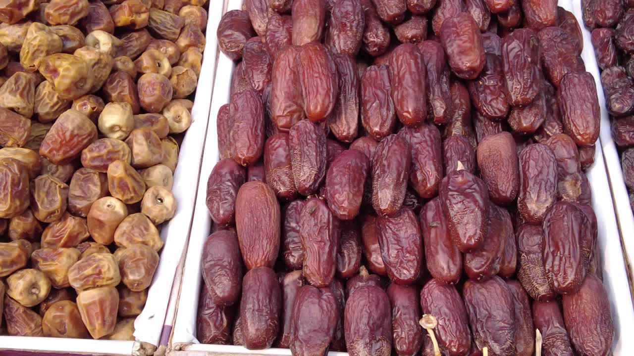 Dried Dates at a Market