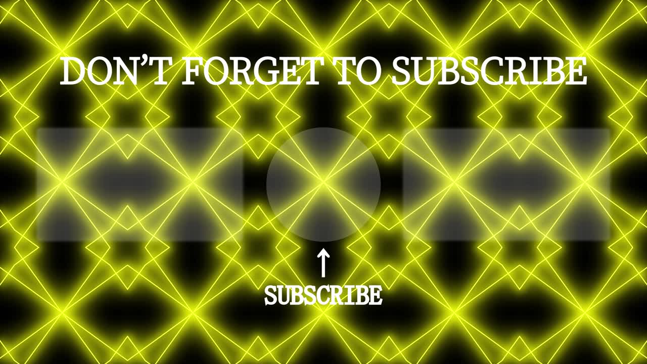 기하학적 패턴 검은 배경 엔드 카드 모션 그래픽