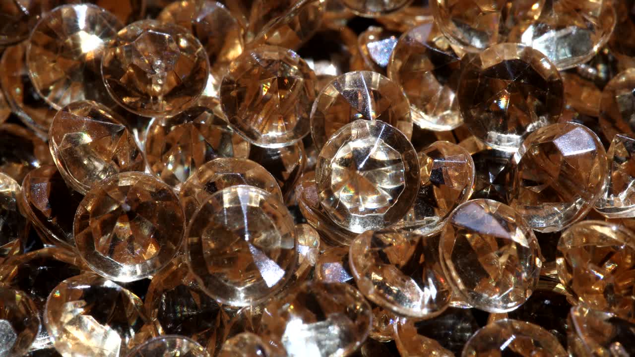 Pile of Golden Gems and Diamonds