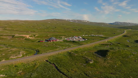 arctic circle center home to europe’s largest stuffed polar bear