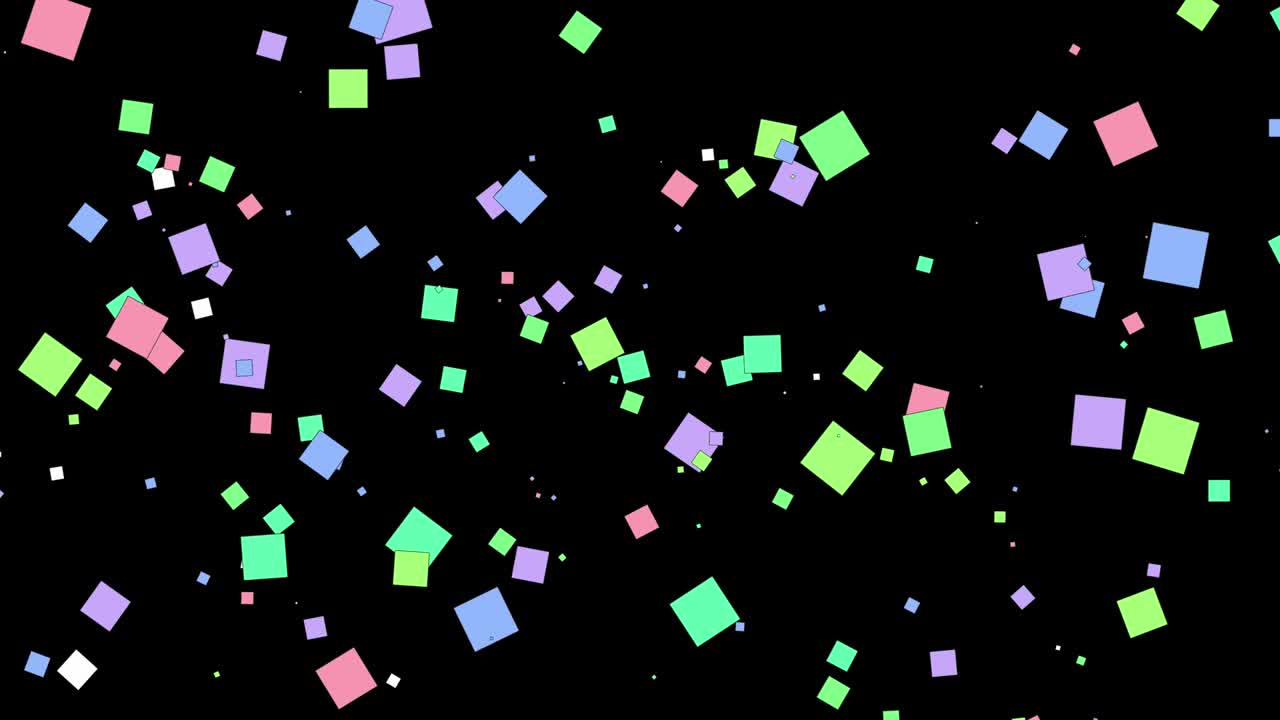 particle pop abstract effect background