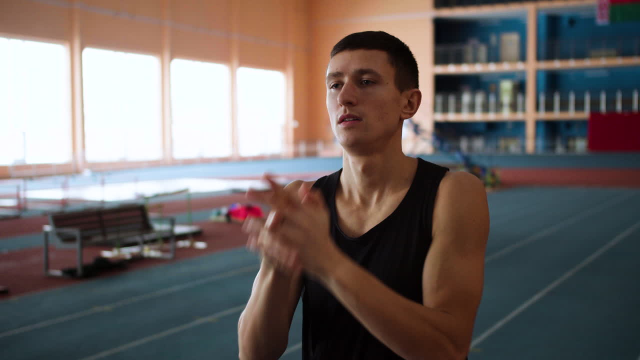 운동 선수 가 따뜻 해지는 것