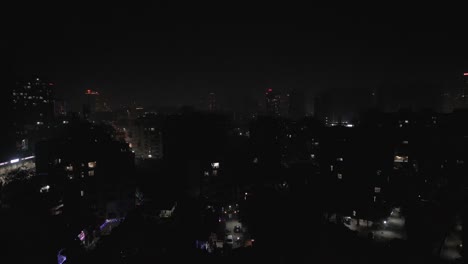 Diwali-drone-shot-kashimira-miraroad-thane-fireworks-bottom-to-top-view