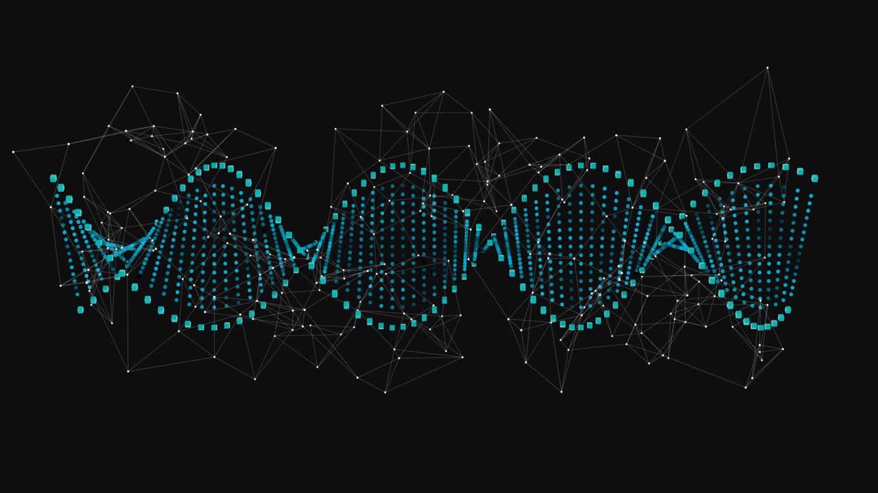 Digitally generated dna structure