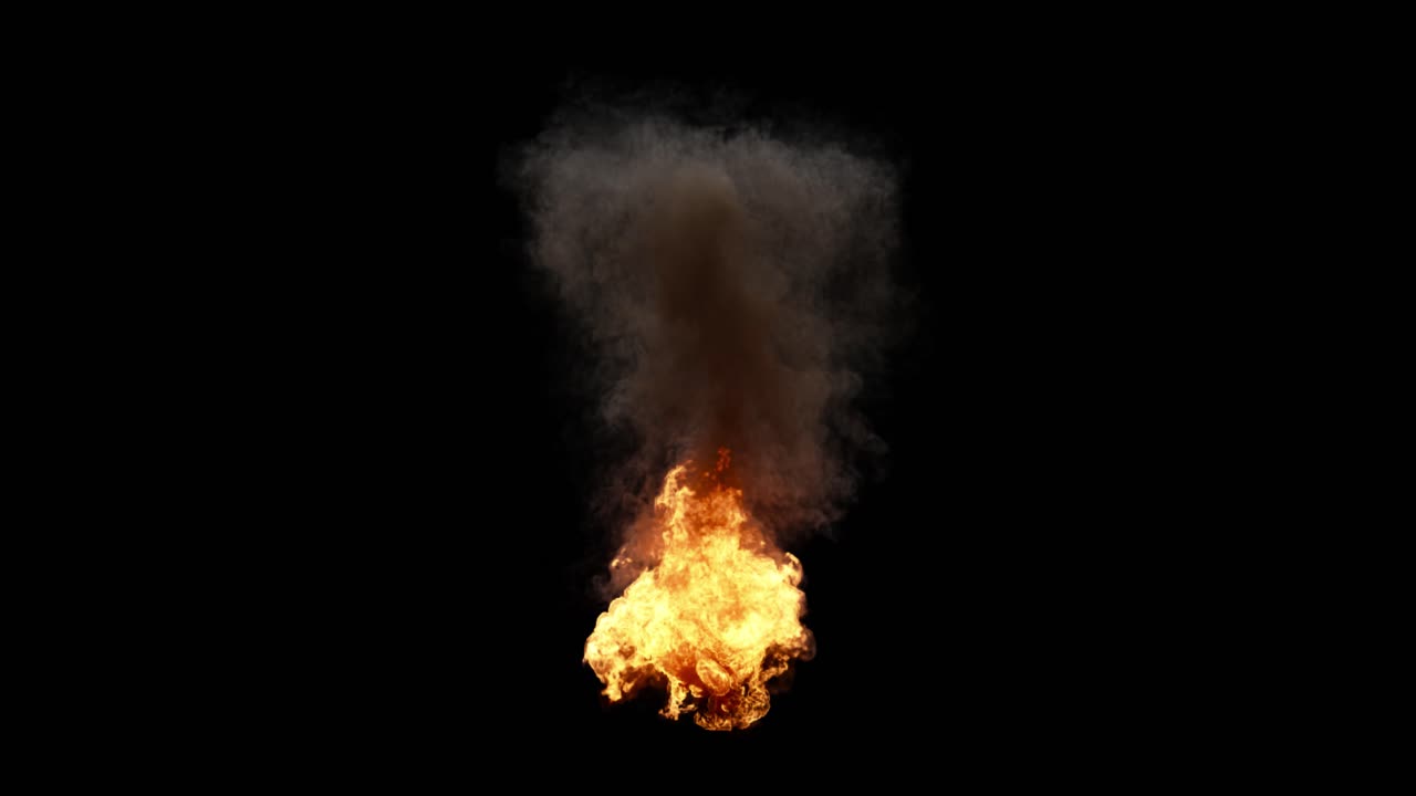 fuego de explosión vfx