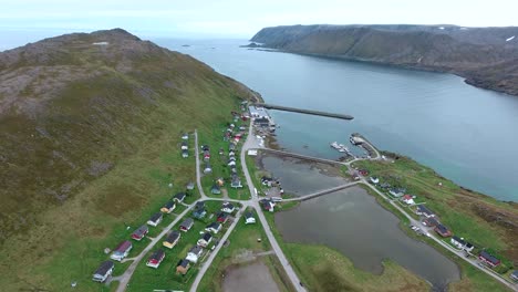 Cabo-Norte-(Nordkapp)-En-El-Norte-De-Noruega.