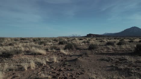 traveling across the dry and barren landscapes of utah, usa, exemplifying resilience amidst the prairie beauty of nature's harsh embrace