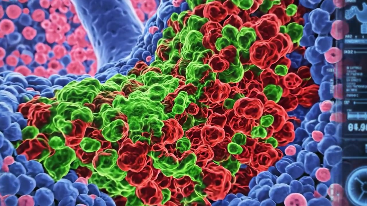 Microscopic Exploration of Cellular Structures and Their Interactions in a Vibrant Biological Environment with a Focus on Diversity and Complexity