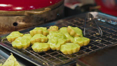 thai green pastries