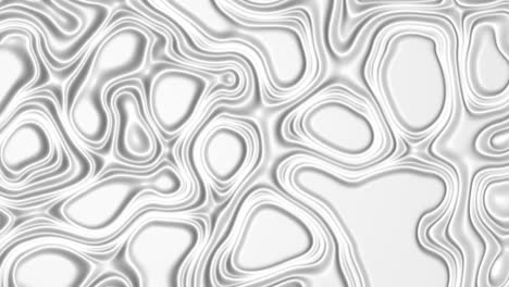 topography relief liquid gradients looping background. 3d rendering