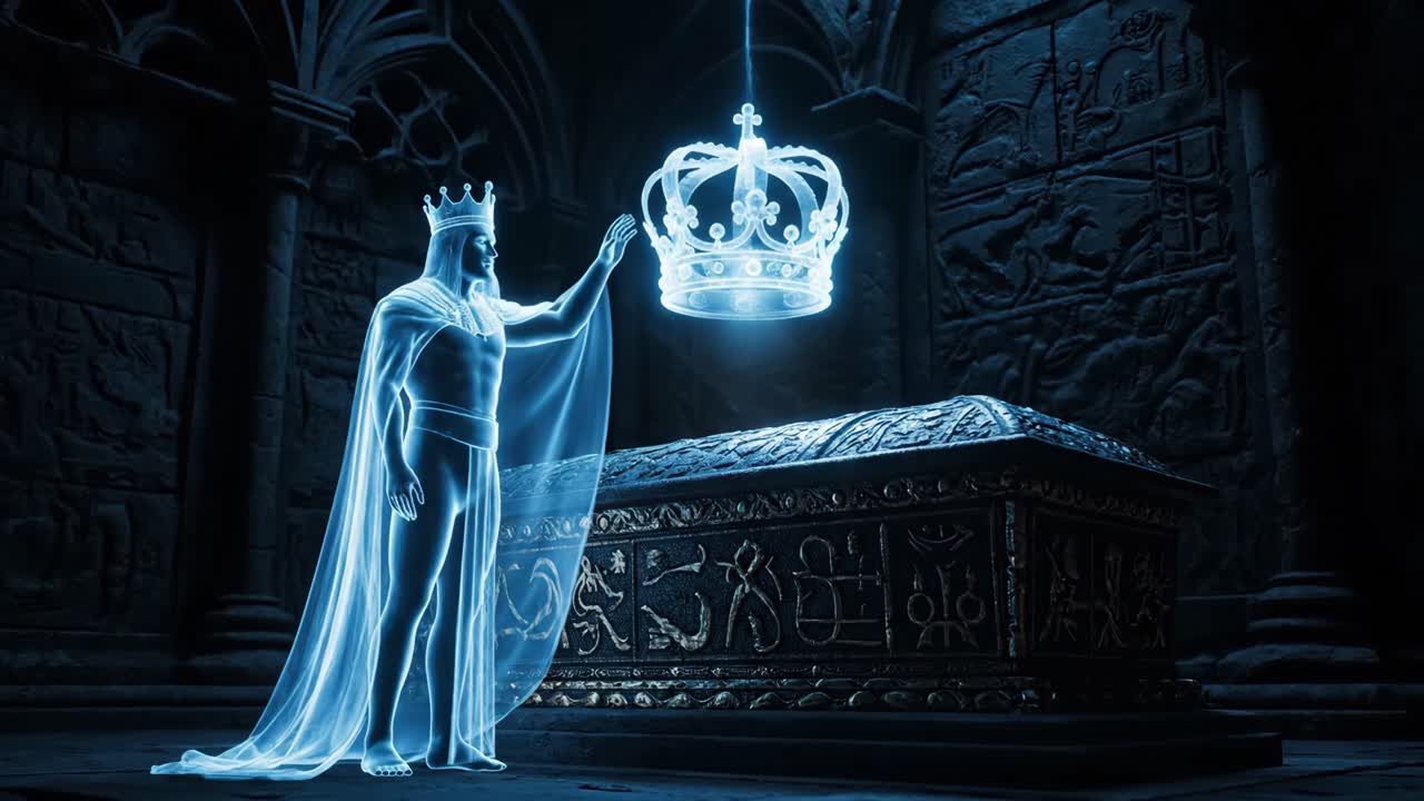 King's Ghost in Crypt