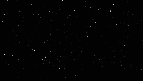 slow falling winter snow on the black backgrounds snowfall background snow falling animation
