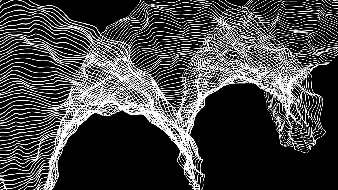 Abstract modern lines background motion background loop