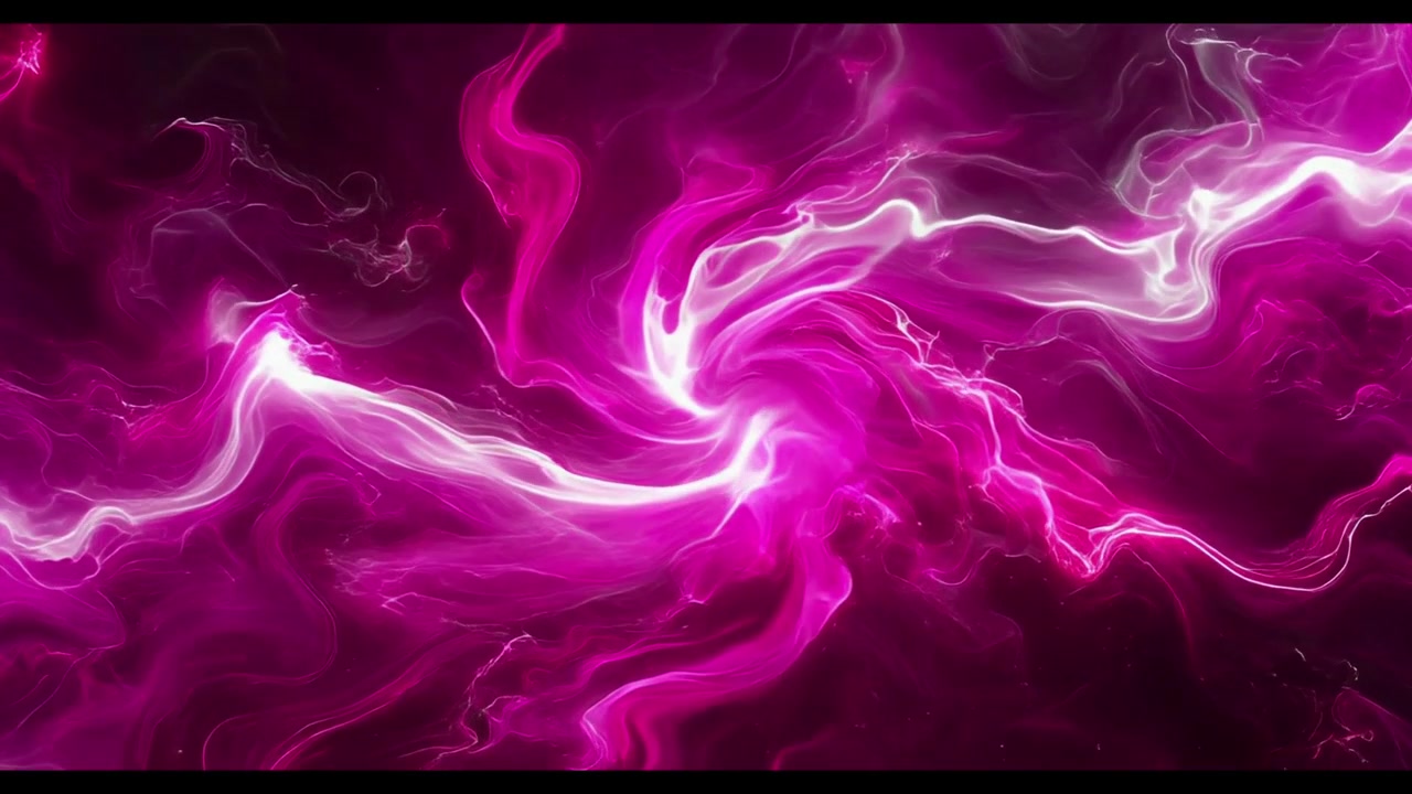 Abstract Pink and White Swirling Energy Background