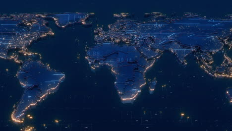 detailed cg animation map