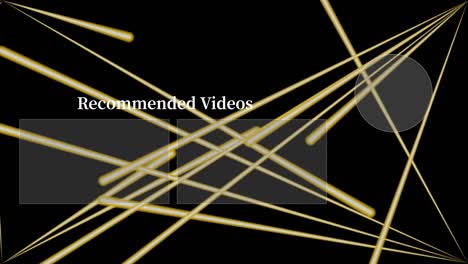 laser stage set beam end card ending screen motion graphics