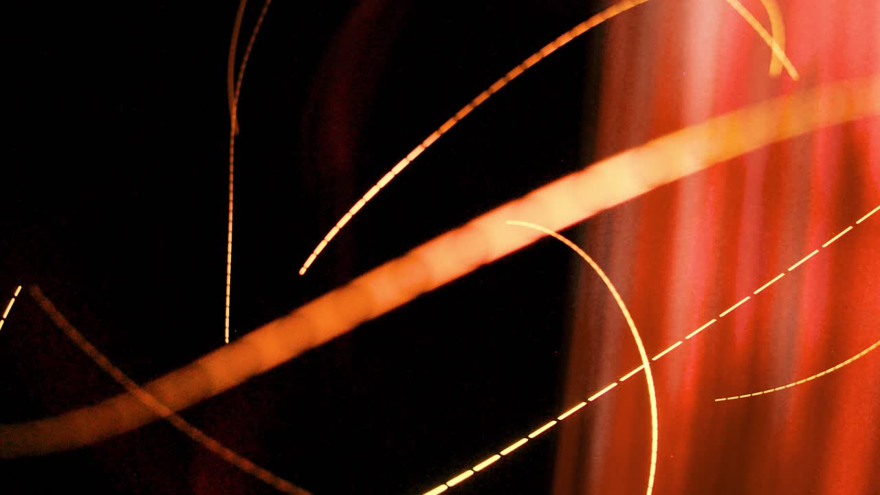 senderos de luz abstractos