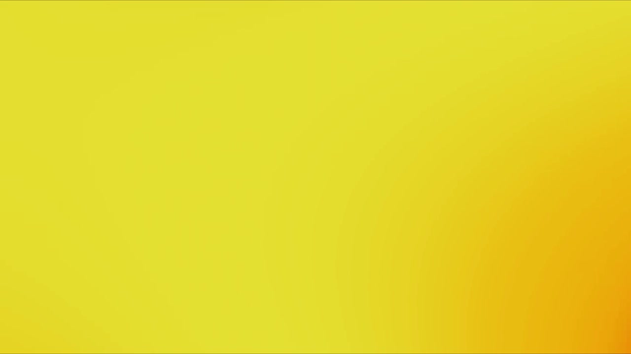 Sfondo animato astratto con sfumatura di colore giallo e arancione tenue