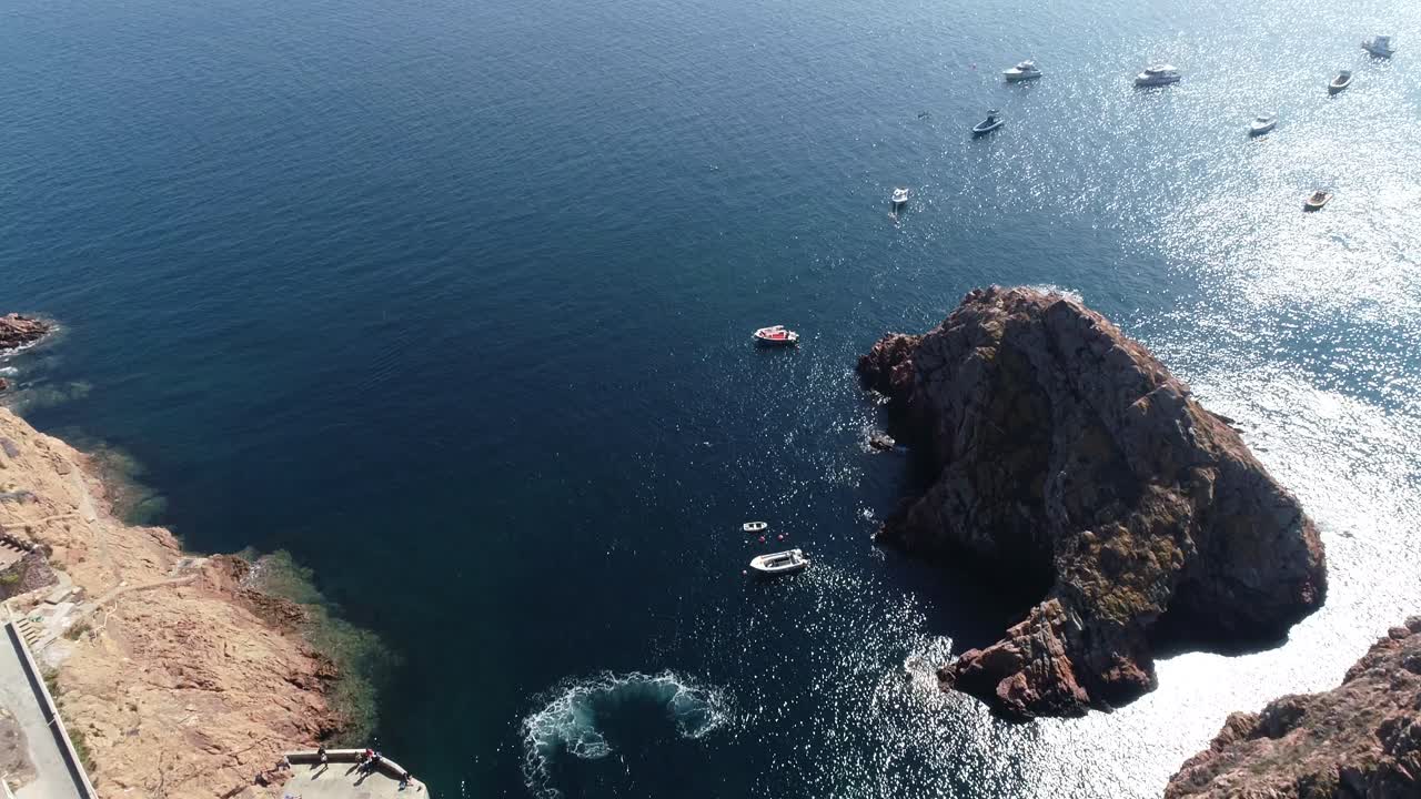 la isla de berlengas en peniche, portugal
