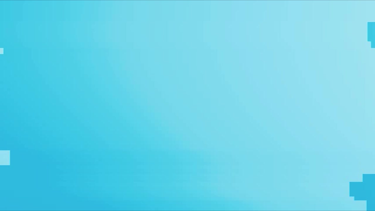 Abstrakter blauer Farbverlaufshintergrund mit subtilem digitalem Glitch-Effekt