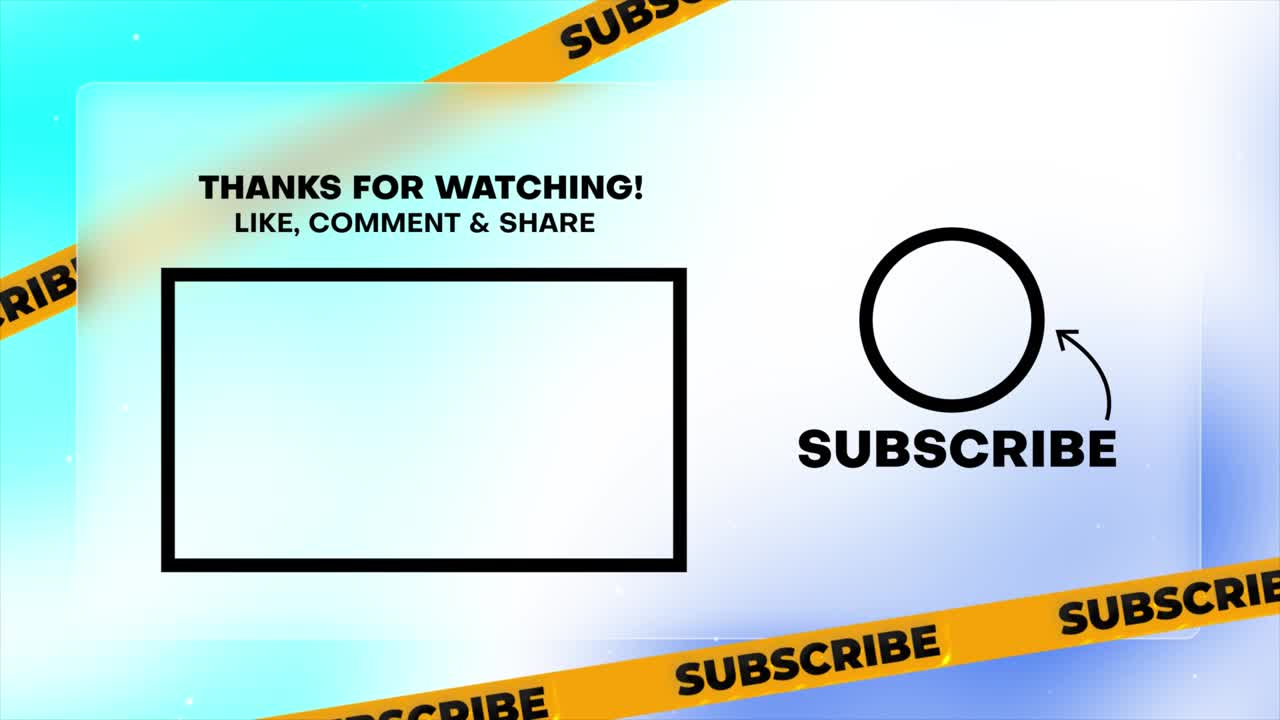 YouTube End Screen V29