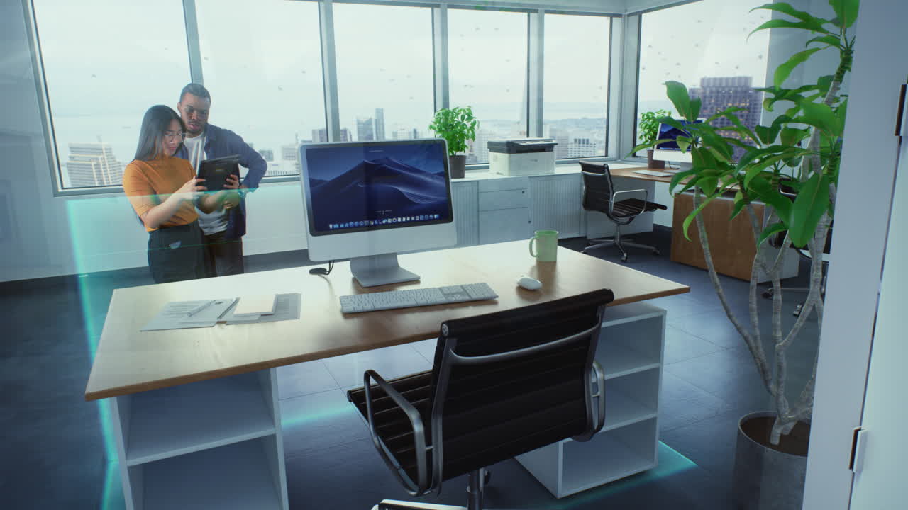 가상 오피스 투어와 증강 현실