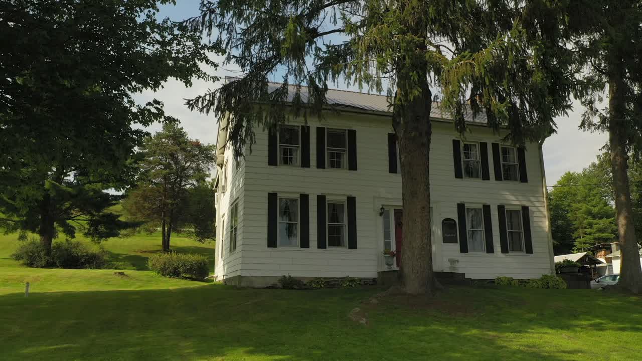 small rotating move at Original Historic House of Josiah Stowell friend of Joseph Smith hired him for money or Treasure digging in the early 1820s where he stayed when he got married