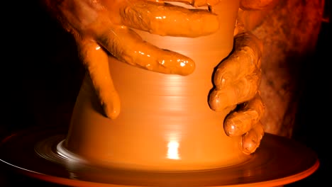 pot made of clay