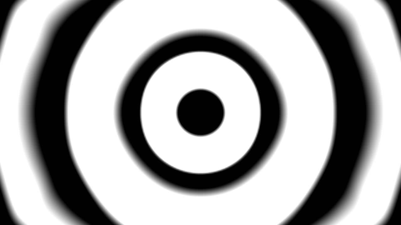 Abstract Radial Circle Patterns