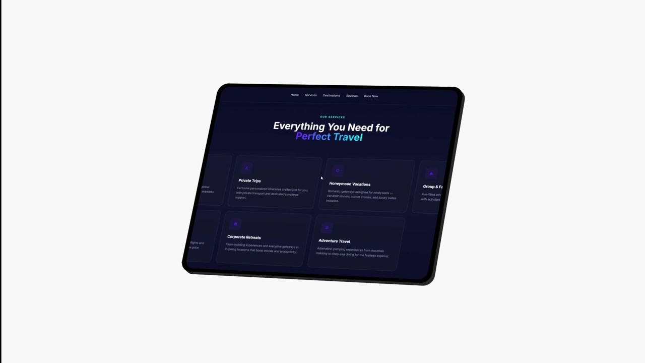 Realistic Tablet Mockup